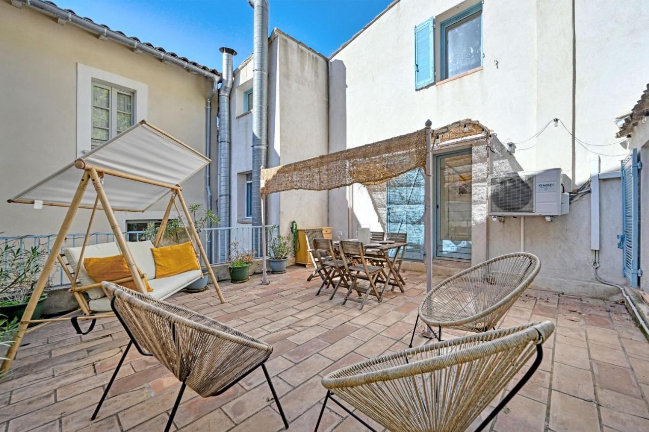 La Terrasse Des Carmes - Terrasse - Ac Clim - Spacieux Avignon Exterior foto